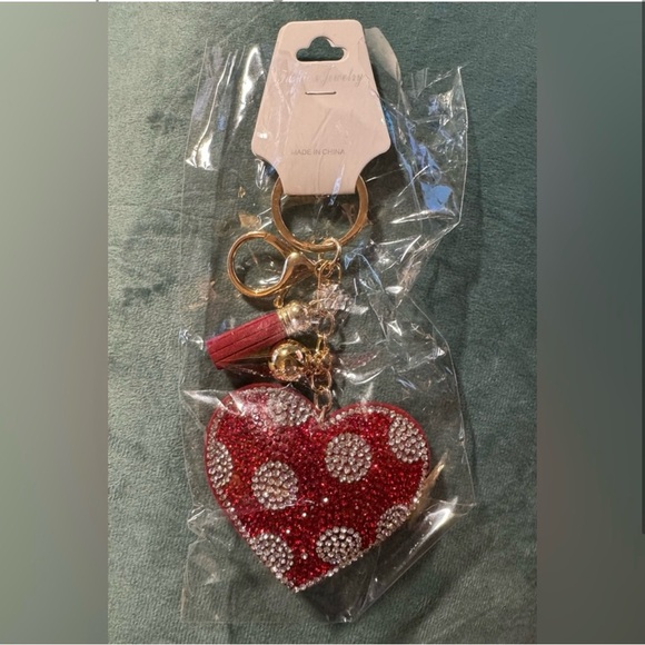 NWT—4 Key Chains/Purse Charms & 1 Tiny Cow—SPARKLY! Customer appreciation gifts! - Picture 6 of 13